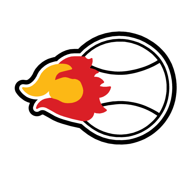 TENNIS BALL W FLAME
